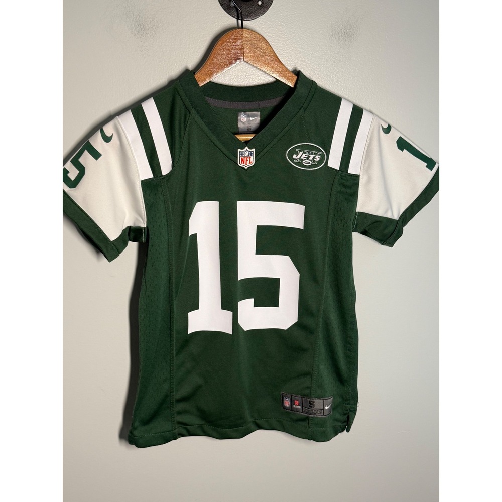 Nike NFL New York Jets Tim Tebow 15 Youth Small Jersey Green White Football